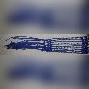 Blue Rhinestone Decorative Scarf/Neck/Wrap Accessory